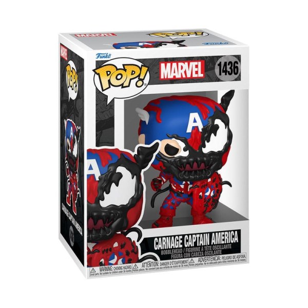 1436 Vinylfigur Carnageized - Captain America 9 Marvel