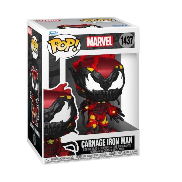 Marvel POP! 1437 Vinylfigur Carnageized - Iron Man 9 cm