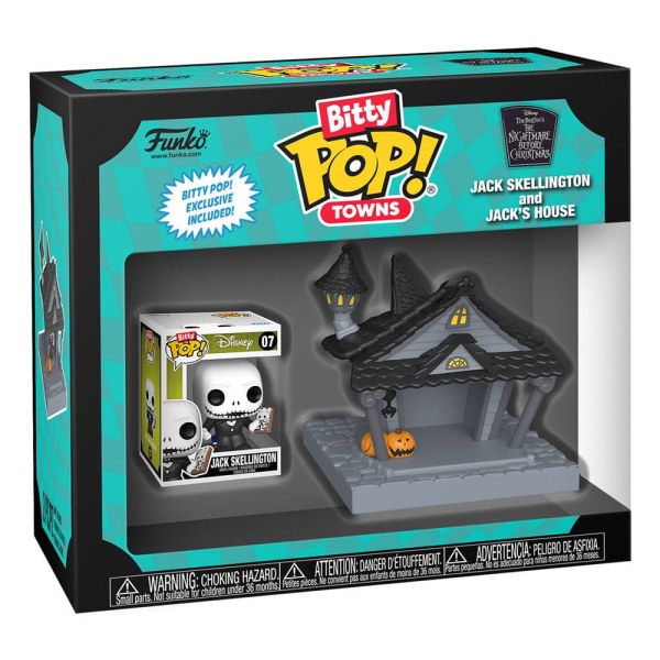 Die Weihnachten vor Weihnachten Bitty POP! Town Vinylfigur Jack at Home