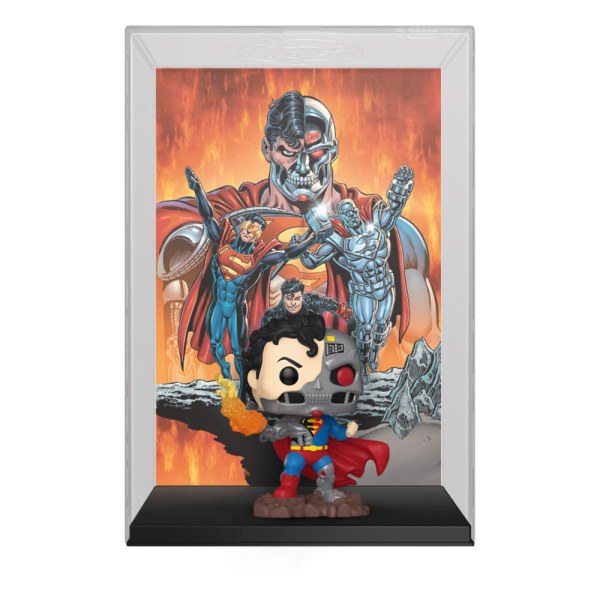DC Comics POP! 21 Comic Cover Vinylfigur Cyborg Superman 9 cm