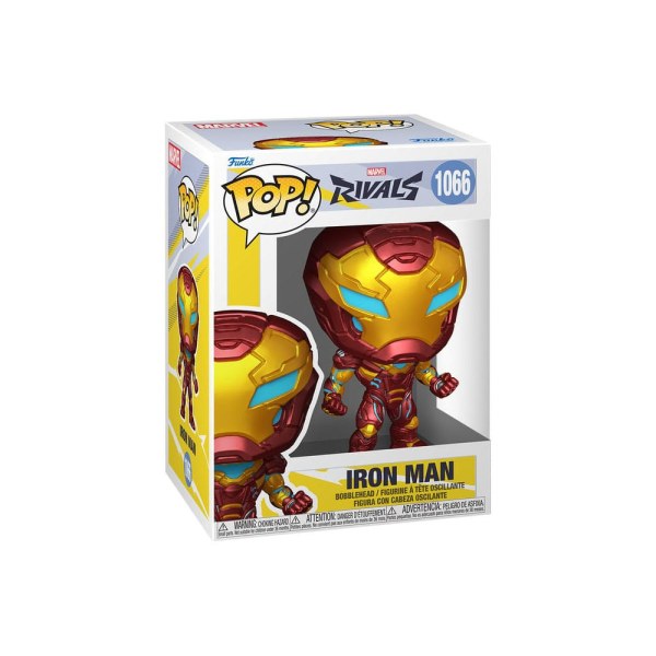 Marvel Rivals POP! 1066 Iron Man Vinylfigur 9 cm