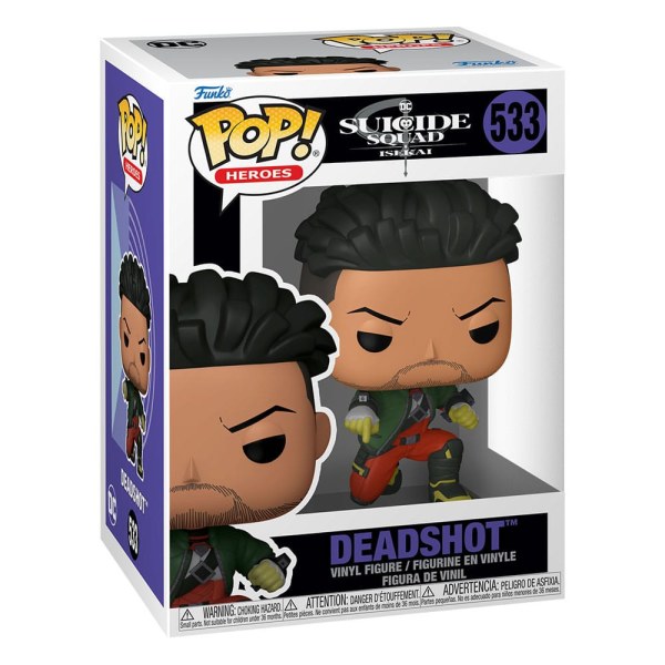 Suicide Squad Isekai POP! 533 Animation Vinylfigur Deadshot 9 cm