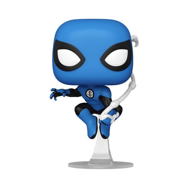 Marvel Pop! 1451 Fantastic Four Vinylfigur Spider-Man Blauer Anzug Sonderedition 10 cm
