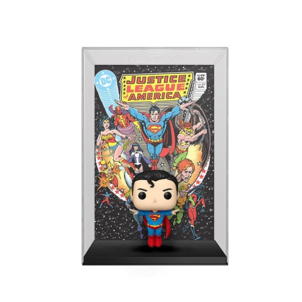 DC Comics POP! 19 Comic Cover Vinylfigur Justice League of America Superman 9 cm
