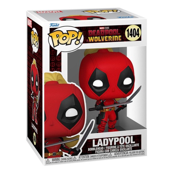 Deadpool 3 POP! 1404 Marvel Vinyl Figur Ladypool 9 cm