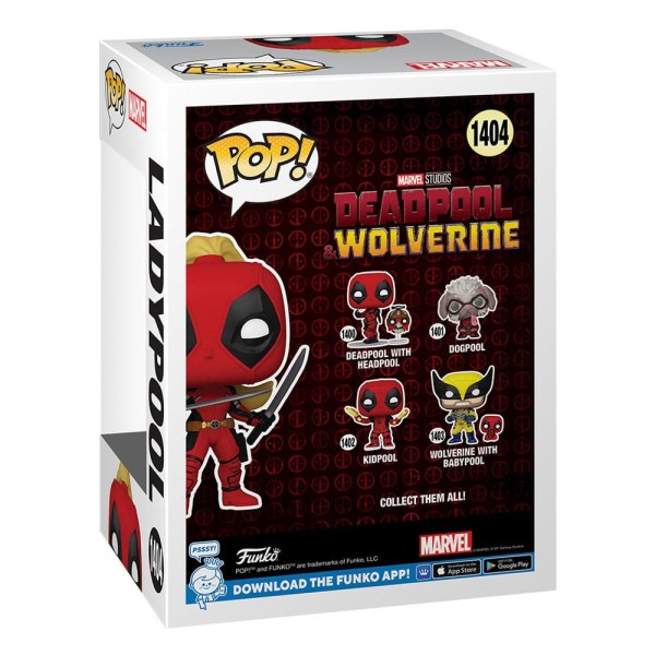 Deadpool 3 POP! 1404 Marvel Vinyl Figur Ladypool 9 cm