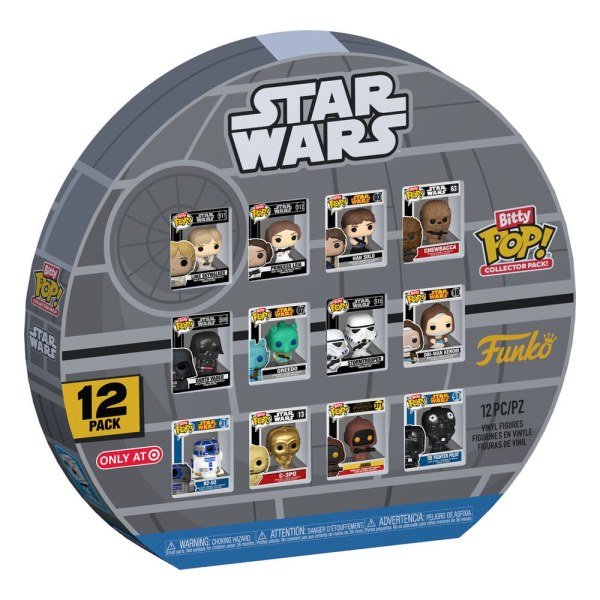 Star Wars Pack 12 Bitty POP Figuren! Vinyl Eine neue Hoffnung 2,5 cm