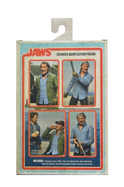 Der weiße Hai Ultimate Sam Quint 50. Jubiläumsfigur 18 cm