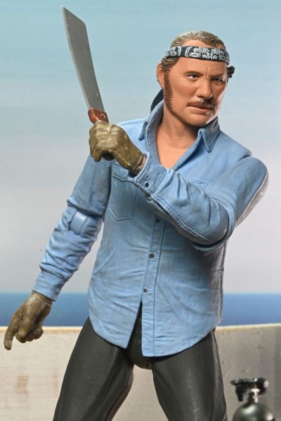 Der weiße Hai Ultimate Sam Quint 50. Jubiläumsfigur 18 cm