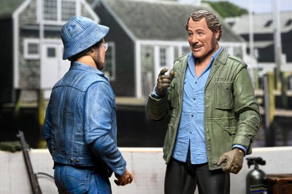 Der weiße Hai Ultimate Sam Quint 50. Jubiläumsfigur 18 cm
