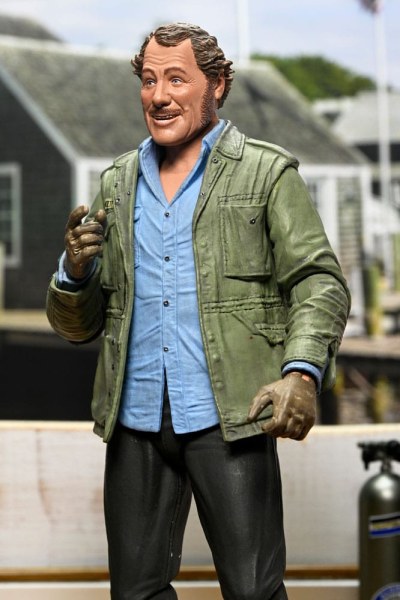 Der weiße Hai Ultimate Sam Quint 50. Jubiläumsfigur 18 cm