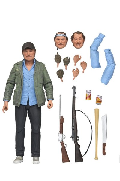 Der weiße Hai Ultimate Sam Quint 50. Jubiläumsfigur 18 cm