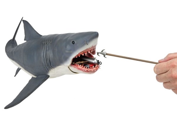 Der weiße Hai Figur 12" Head to Tail Das Spiel des weißen Hais 50. Jubiläum 38 cm