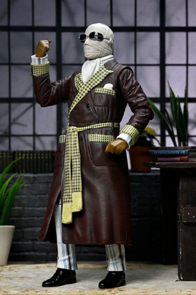 Universal Monsters Ultimate Invisible Man Figur (Kemp House) (Farbe) 18 cm