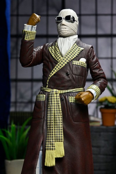 Universal Monsters Ultimate Invisible Man Figur (Kemp House) (Farbe) 18 cm
