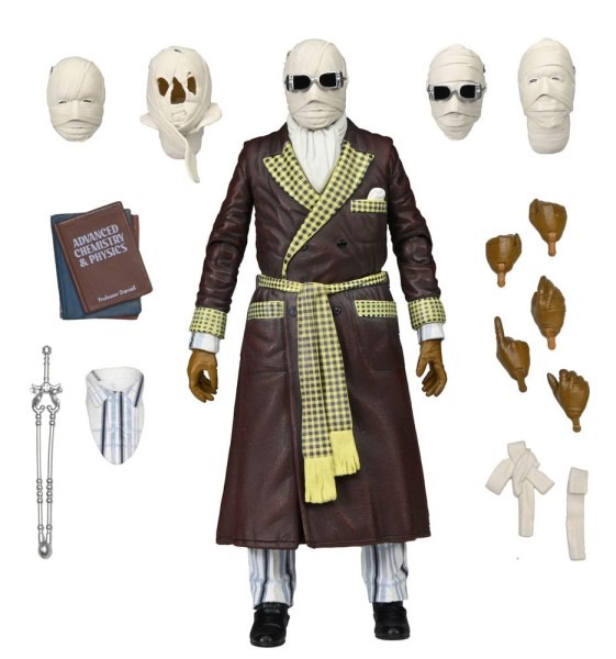 Universal Monsters Ultimate Invisible Man Figur (Kemp House) (Farbe) 18 cm