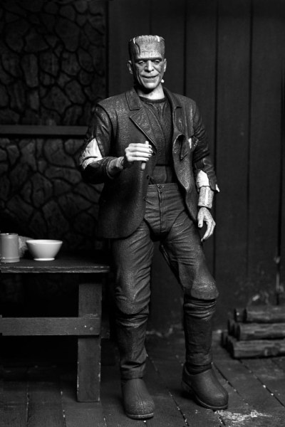 Universal Monsters Figur Ultimate Frankensteins Monster (Braut von Frankenstein) (Schwarzweiß) 18 cm