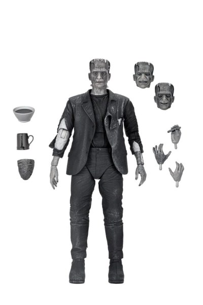 Universal Monsters Figur Ultimate Frankensteins Monster (Braut von Frankenstein) (Schwarzweiß) 18 cm