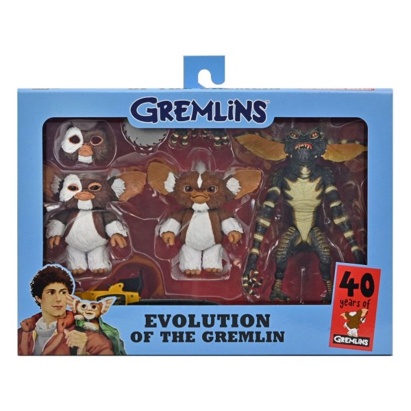 Gremlins Figuren Evolution of a Gremlin 40th Anniversary Box Set 18 cm