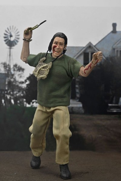 The Texas Chainsaw Massacre Bekleideter Anhalter 50. Jubiläum 20 cm Figur