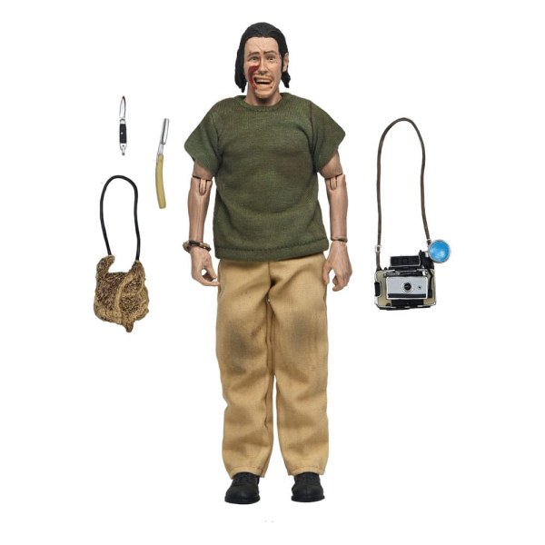The Texas Chainsaw Massacre Bekleideter Anhalter 50. Jubiläum 20 cm Figur