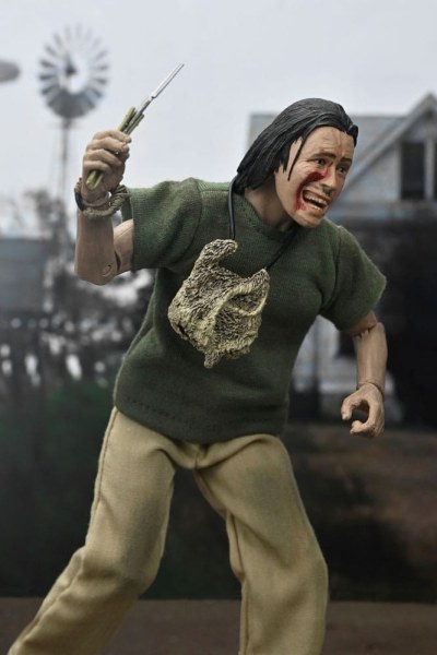 The Texas Chainsaw Massacre Bekleideter Anhalter 50. Jubiläum 20 cm Figur
