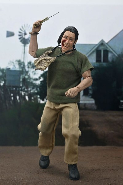 The Texas Chainsaw Massacre Bekleideter Anhalter 50. Jubiläum 20 cm Figur