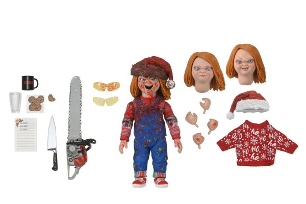 Chucky Child's Spielfigur Ultimate Chucky (Holiday Edition) 18 cm