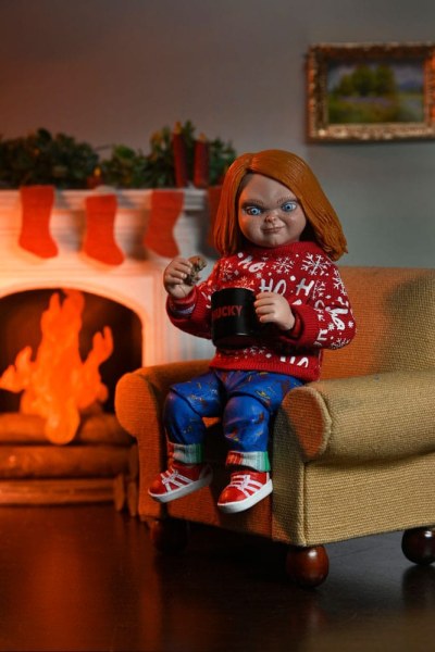 Chucky Child's Spielfigur Ultimate Chucky (Holiday Edition) 18 cm