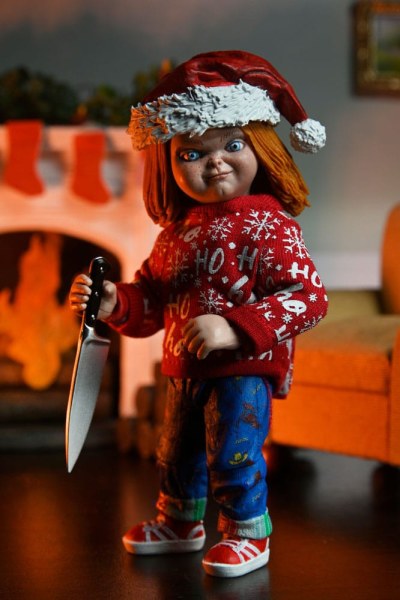 Chucky Child's Spielfigur Ultimate Chucky (Holiday Edition) 18 cm