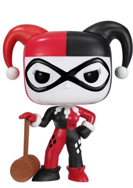 DC Comics POP! Vinylfigur Harley Quinn & Mallet 9 cm