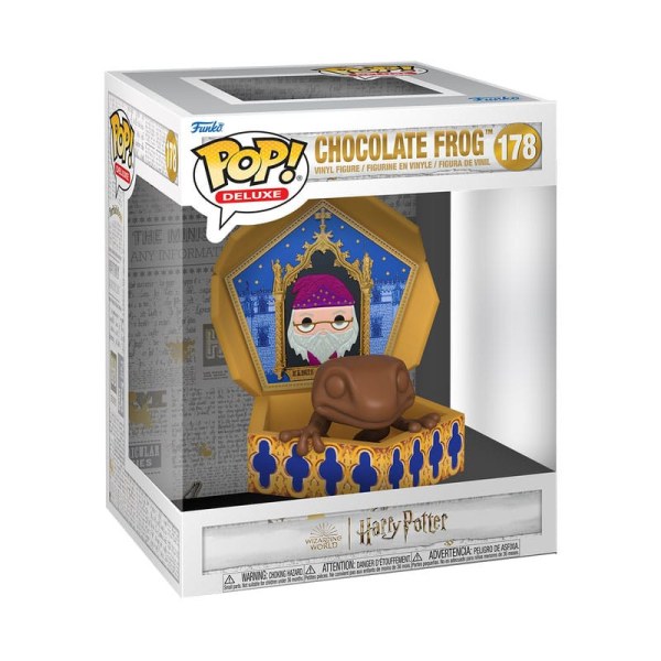 Harry Potter POP! 178 Deluxe Vinyl Figur Deluxe Schokoladenfrosch 12 cm