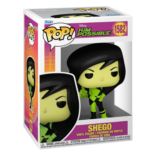 Kim Possible POP! 1582 Vinyl Figur Shego 9 cm