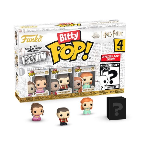 Harry Potter und der Feuerkelch 4er-Pack Bitty POP! Vinyl Hermine 1-Zoll-Figuren