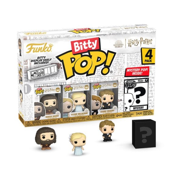 Harry Potter und der Feuerkelch 4er-Pack Bitty POP! 1-Zoll-Vinyl-Hagrid-Figuren