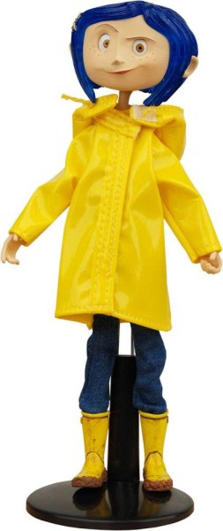 Coraline flexible Figur Regenmantel & Stiefel 18 cm