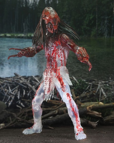 Prey Ultimate Feral Bear Blood Predator Figur 18 cm