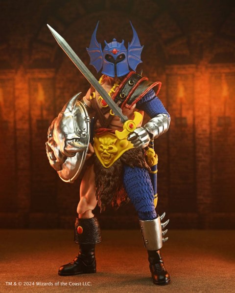 Dungeons & Dragons Figur 50. Jahrestag Warduke auf Blisterkarte 18 cm