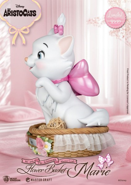 Die Aristocats MasterCraft Blumenkorb Marie Statuette 32 cm - Disney Aristocats