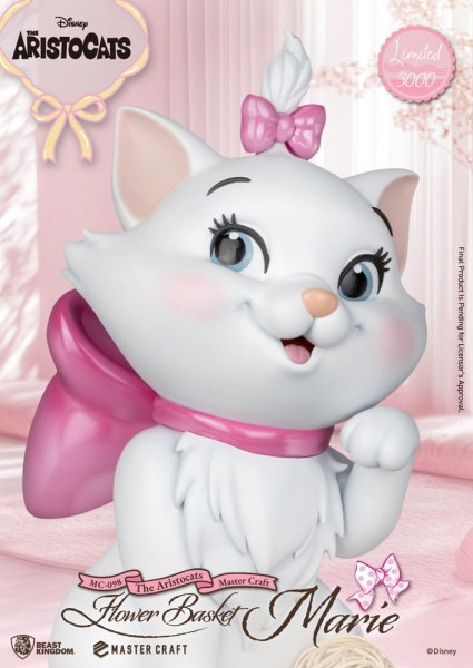 Die Aristocats MasterCraft Blumenkorb Marie Statuette 32 cm - Disney Aristocats