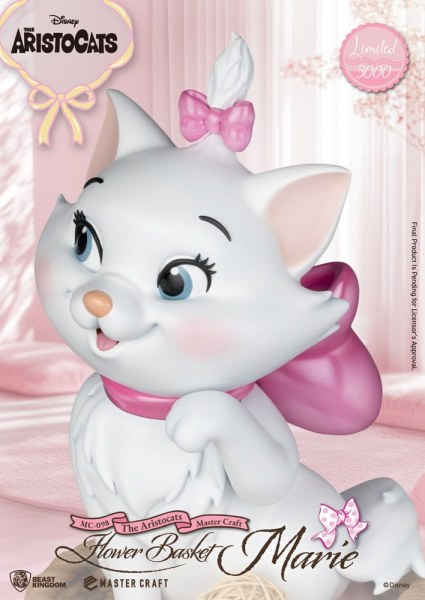 Die Aristocats MasterCraft Blumenkorb Marie Statuette 32 cm - Disney Aristocats