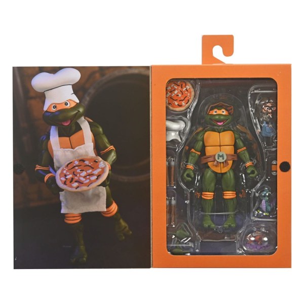 Ninja Turtles (Cartoon) Ultimate Michelangelo VHS Figur 18 cm