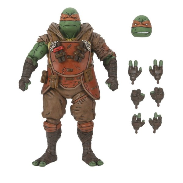 Ninja Turtles (Der letzte Ronin) Ultimate Flashback Michelangelo Figur 18 cm
