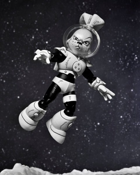 Usagi Yojimbo Figur Space Usagi Yojimbo Schwarz-Weiß-Figur 18 cm