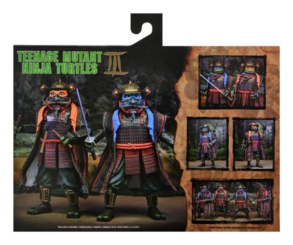 Teenage Mutant Ninja Turtles 3 2er-Pack Leonardo & Michelangelo 7-Zoll-Figuren