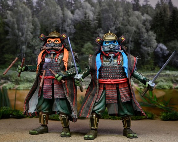 Teenage Mutant Ninja Turtles 3 2er-Pack Leonardo & Michelangelo 7-Zoll-Figuren