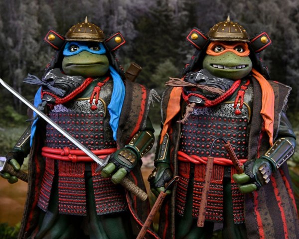 Teenage Mutant Ninja Turtles 3 2er-Pack Leonardo & Michelangelo 7-Zoll-Figuren
