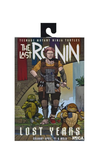 Ninja Turtles (The Last Ronin The Lost Years) Figur Synja Grammy April mit Baby Yi & Moja 18 cm
