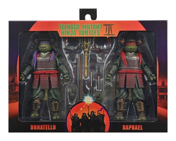 Teenage Mutant Ninja Turtles 3 2er-Pack Figuren Donatello & Raphael 18 cm