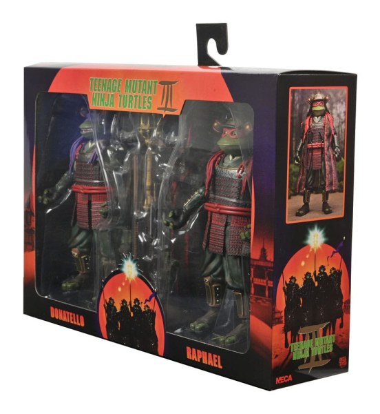 Teenage Mutant Ninja Turtles 3 2er-Pack Figuren Donatello & Raphael 18 cm